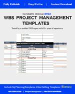 WBS PROJECT MANAGEMENT TEMPLATE
